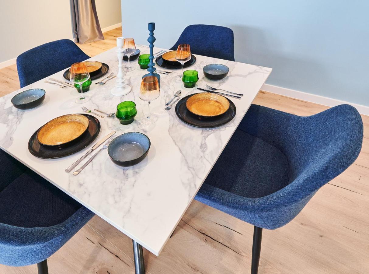 Design Apartment I Innenstadt I Kueche I Wifi بينجين ام راين المظهر الخارجي الصورة