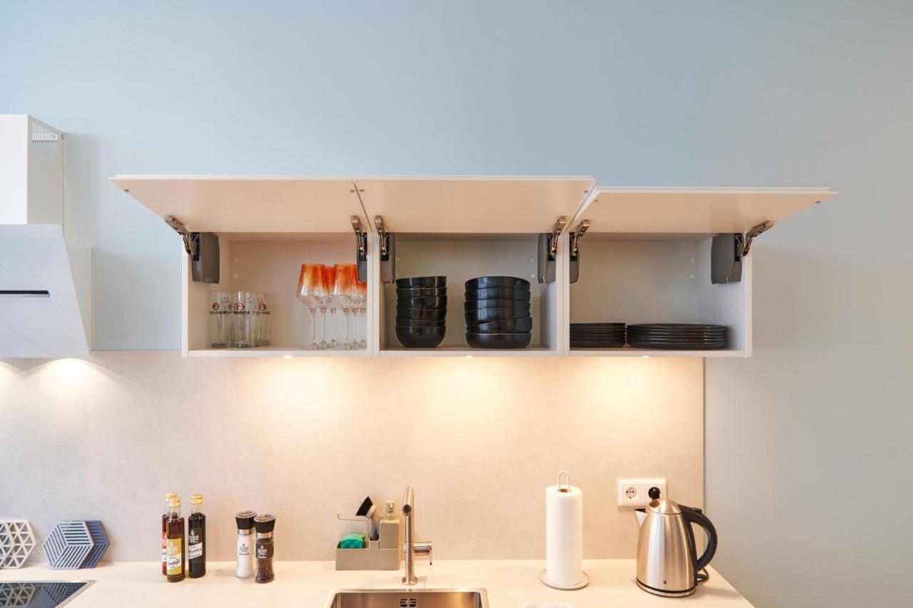 Design Apartment I Innenstadt I Kueche I Wifi بينجين ام راين المظهر الخارجي الصورة